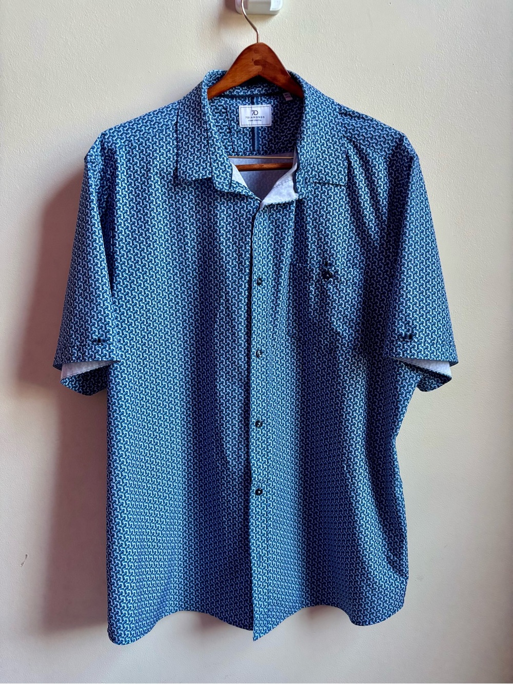 Men’s 7 diamonds 4 way stretch shirt xxxl